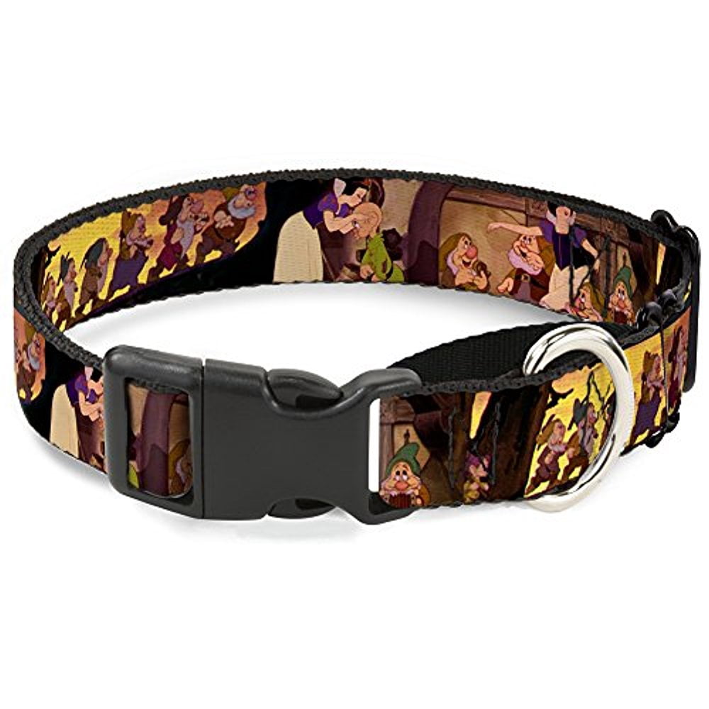 Buckle-Down "Snow White & the Seven Dwarfs Scenes (Hot Topic)" Martingale Dog Collar