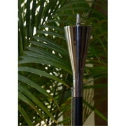 Polished Tuxedo Tiki Torch