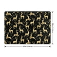 thumbnail image 2 of Area Rugs For Living Room Decor - Artistic Elk Deer Soft Anti Slip Throw Washable Rugs 5x7 For Bedroom, Indoor Carpet For Bedroom Living Room 80x58In, 2 of 7