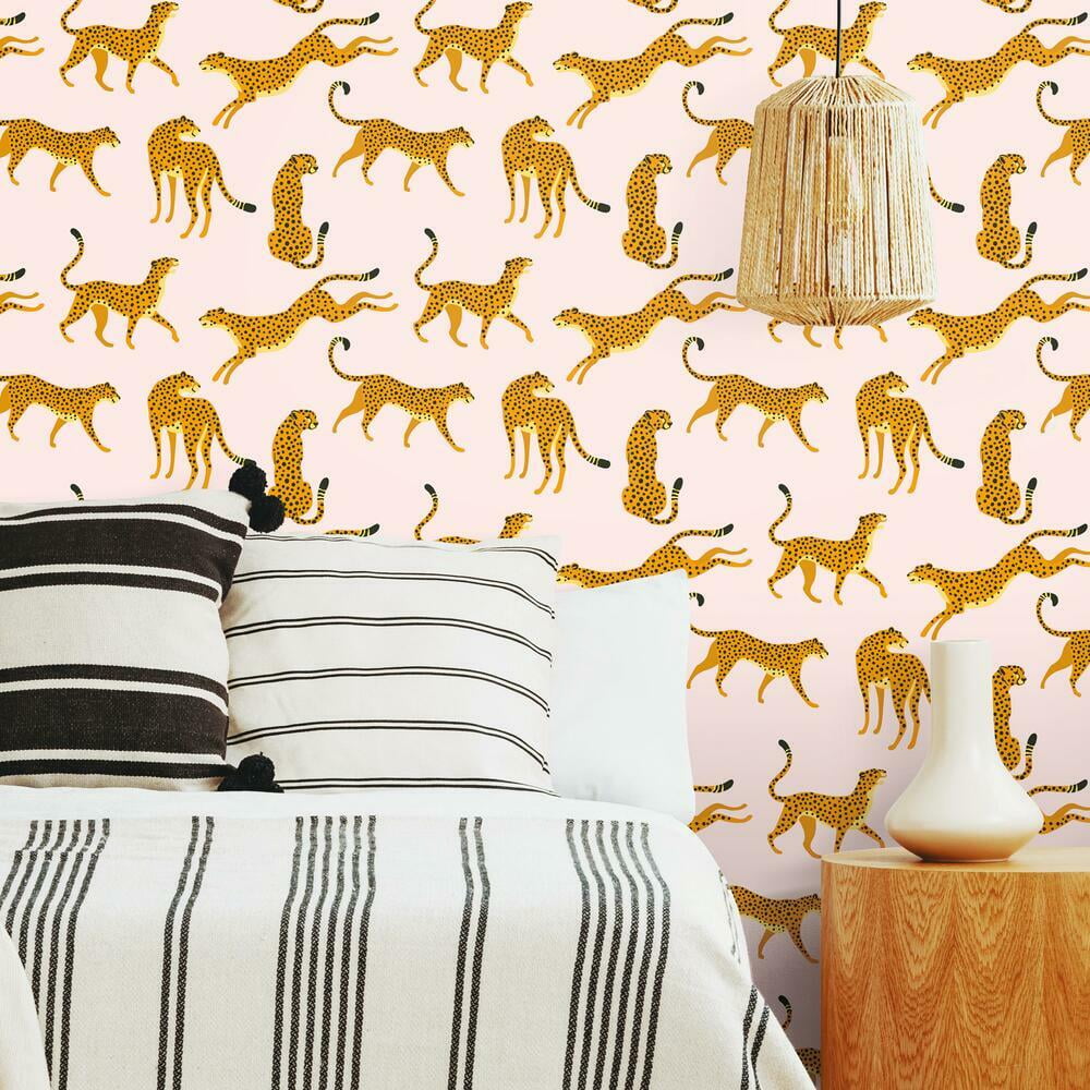 Cheetah Cheetah Peel and Stick Wallpaper