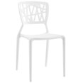thumbnail image 1 of Modway Chaise de Salle à Manger Moderne Astro, Blanche (Ensemble de 1), 1 of 4