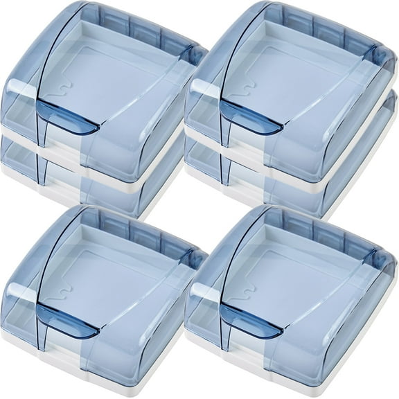 unbranded  6 Pcs Waterproof Socket Cover Outdoor Plug Weatherproof Wall Outlet Stoppers Extension