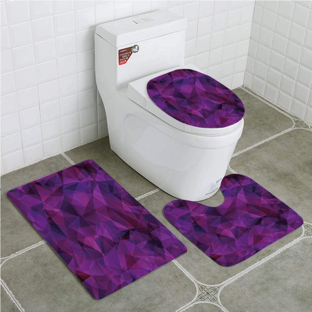 PUDMAD Indigo Broken Glass Inspired Geometric Triangle Abstract Shapes