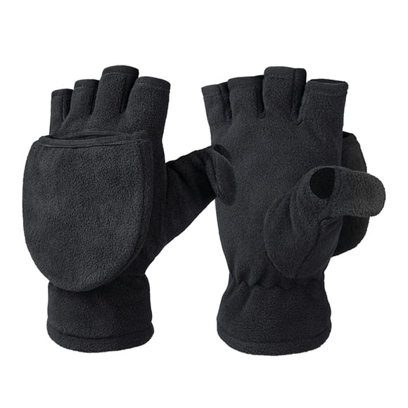 Guantes de Invierno Bearachild sin Dedos de Lana para Niños Suministros Térmicos S