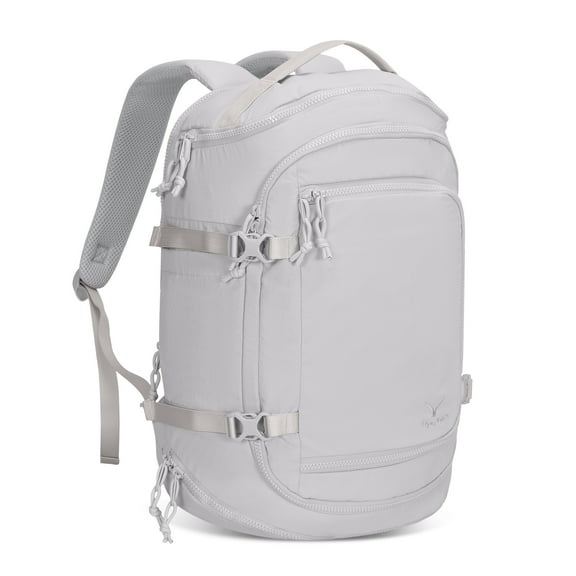 Hynes Eagle 20L Travel Backpack Lightweight Water-Resistant Flight Approved Carry On, Dove Gray