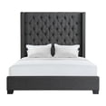 thumbnail image 6 of Picket House Furnishings Arden Queen Tufted Upholstered Bed in Charcoal, 6 of 8