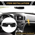 thumbnail image 2 of Cubierta de tablero Unique Bargains para Nissan Frontier 2007-2021 y Suzuki Equator 2009-2012, alfombrilla antideslizante para tablero, cubierta de consola central de felpa, tapete de alfombra negra, 2 of 6