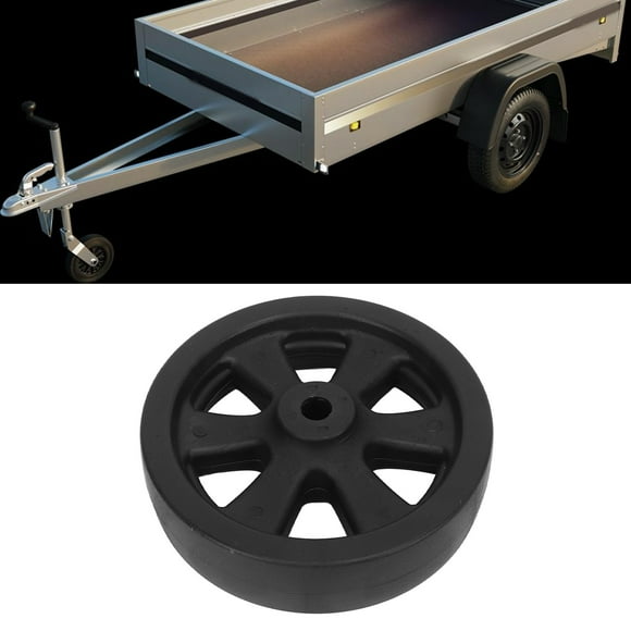 Trailer Jack Universal Wheel Rugged Smooth Rotation 8in Support for Lawnmowers Utility Carts