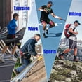 thumbnail image 4 of Full Cushion Crew Socks for Men  Toe Workout Athletic Thick Warm Moisture Wicking Control, 4 of 4