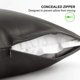 thumbnail image 3 of Funda de almohada de seda ALASKA BEAR 22 Momme Mulberry Silk, juego de 2, 3 of 5