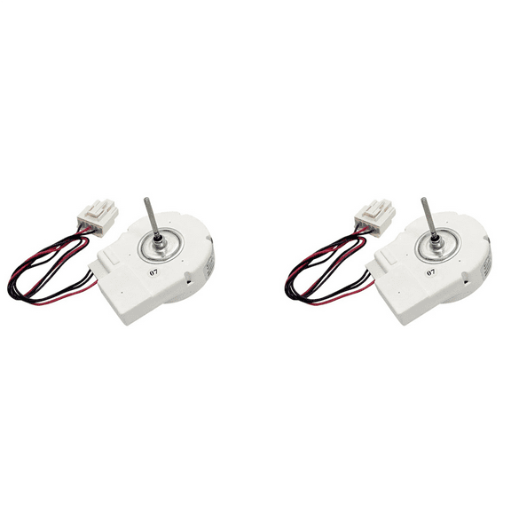 2X 12V 4W Refrigerator Evaporator Fan Motor Replacement for BCD-330WTV 50240401000P ZWF-02-4 CW
