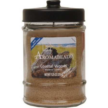 Mainstays 7.25-Ounce Aromabeads Candle, Coastal Woods