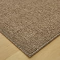 Mainstays Titan Solid Indoor Accent Rug, Pecan, 17" x 30"
