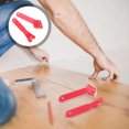 thumbnail image 1 of Phenofice 4Sets Silicone Caulk Finishing Tool Red Sealant Scraper for Home Kitchen and Bathroom Use, 1 of 7