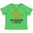 thumbnail image 3 of Inktastic Grandpa Loves Me Frog Boys or Girls Toddler T-Shirt, 3 of 5