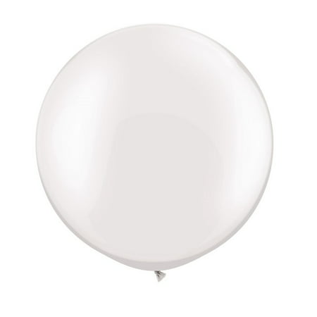 36 Inch Latex Balloon Pearl White (Premium Helium Quality) Pkg/3