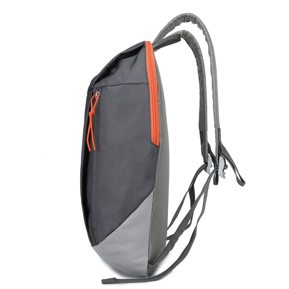 ✨ 1pc Waterproof Backpack Large Capacity Wear Resistant Hiking Bag Grey 