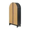 Better Homes & Gardens Juliet Solid Wood Frame Arc Black