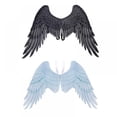 thumbnail image 7 of Adult Angel Wing in White/Black with Elastic Straps, 41 by 29-Inch, 7 of 7