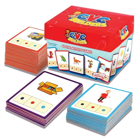 - Junior Learning CVC Word Builders Activity Cards