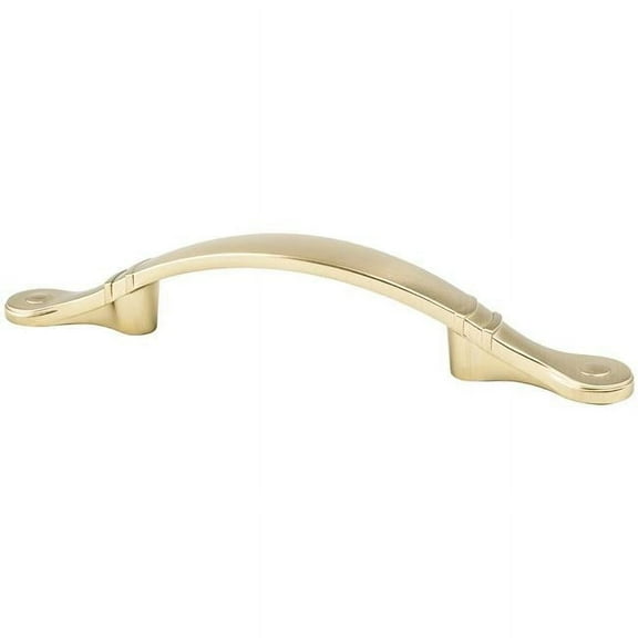 Berenson BE9130 10CZ 3 in. Advantage Plus 4 Arch Traditional Pull, Champagne