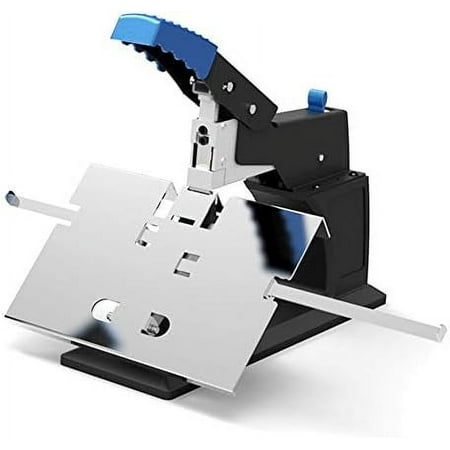 Manual Book Stapler Heavy Duty Stapler Desktop Riding Stapler Saddle-Stitching Machine Saddle Stitch Stapler Binding Machine 6.5mm Maximum Binding Thickness