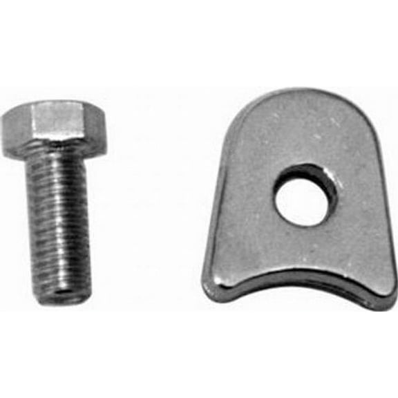 Racing Power Company R4455 Chrome OEM Style Distributor Clamp for Ford V8