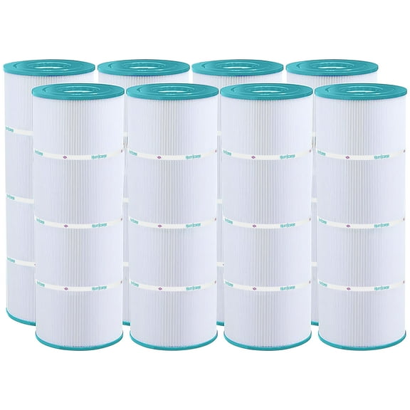 Hurricane 8 Pack HF7483-04 Advanced Pool and Spa Filter Cartridge Replacement