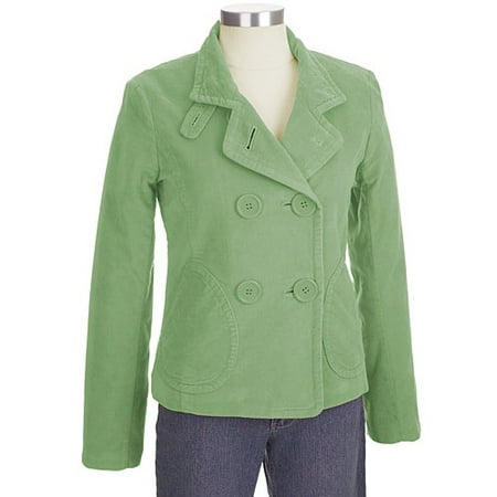 Juniors Plush Pea Coat