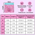 thumbnail image 2 of BIG ELEPHANT Toddler Girls' Underwear Boxer Briefs，100% Cotton Breathable Panties, 10 pack (4T-9Y), 2 of 7