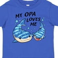 thumbnail image 4 of Inktastic My Opa Loves Me Whale Shark Boys or Girls Toddler T-Shirt, 4 of 5