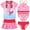 Mermaid s19, variant on Trolls Kindi Kids JoJo Siwa Poppy Unicorn Girls One Piece Bathing Suit Bikini Top Rash Guard Skirt and Bottom 5 Swimsuit Set Toddler to Big Kid