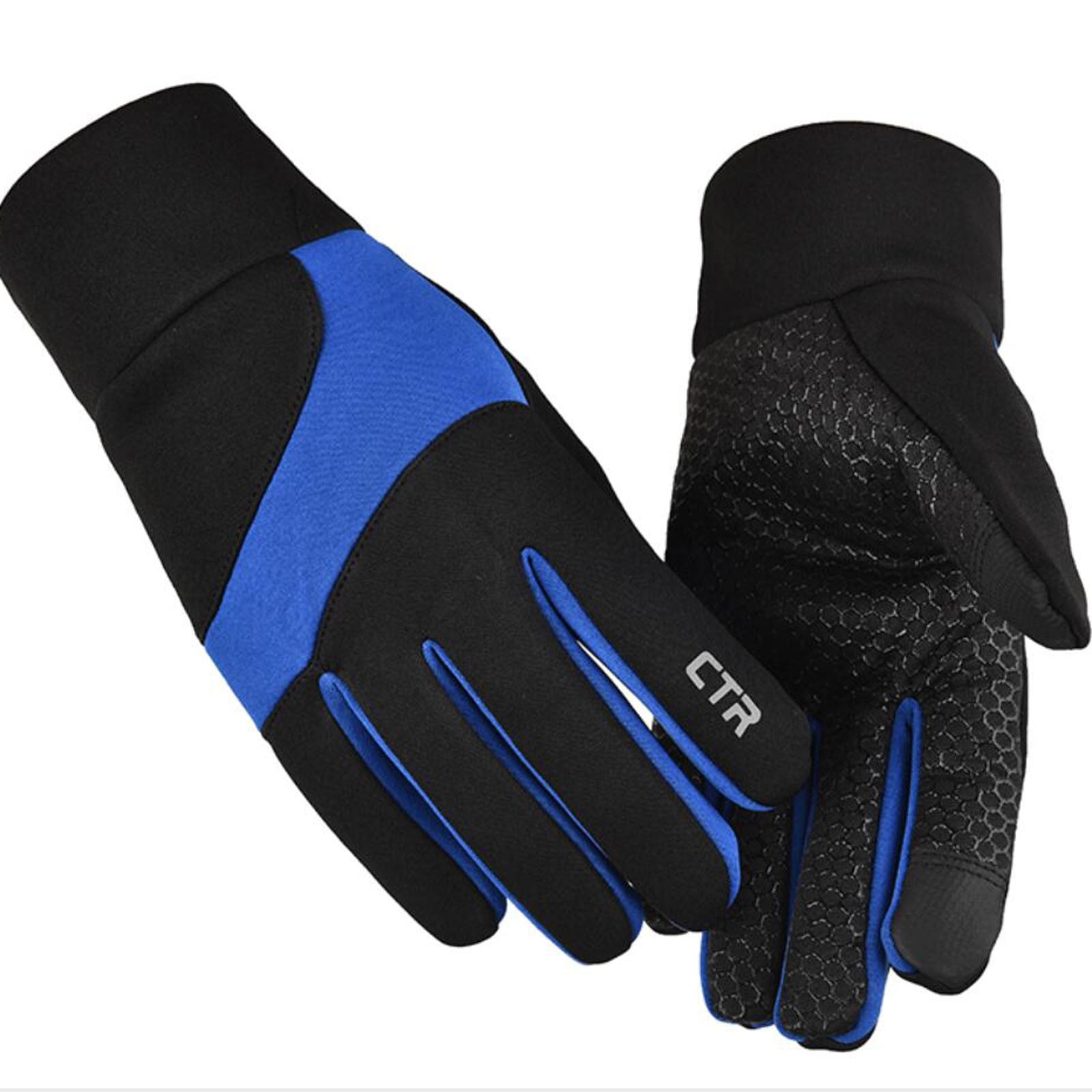 Cycling Soccer Rugby Mountain Biking OGLOVE Waterproof Thermal Sports Gloves Fishing and More Touchscreen Sensitive Field Gloves for Football 