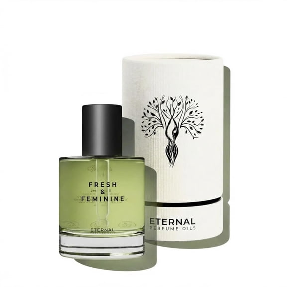 Eternal Perfume Oils Fresh and Feminine Perfume Oil for Women, 1 fl oz (30 mL) Dropper Bottle, Alcohol-Free Long-Lasting Concentrated Fragrance