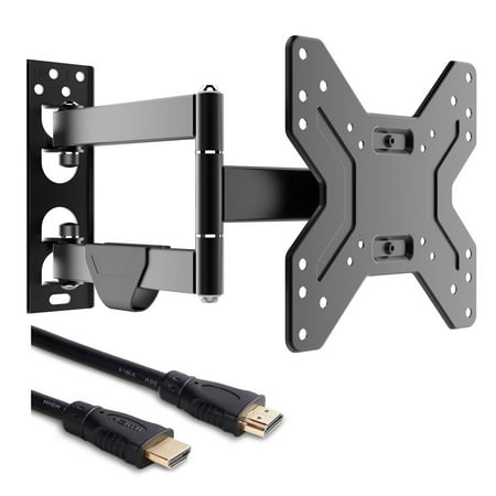 Fleximounts Full Motion Articulating TV Wall Mount Tilt Swivel Bracket for 17-42