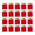 thumbnail image 3 of 20 Pcs Gold Rim Drawstring Jewelry Pouches Red Drawstring Pocket Wedding Party Christmas Favor Gift Bags Red and Golden, 3 of 7