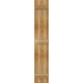 thumbnail image 5 of 10 3/4"W x 62"H TimberCraft Two 5 3/8" Boards Joined Board-n-Batten Shutters, Rough Sawn Western Red Cedar (Per Pair), 5 of 13