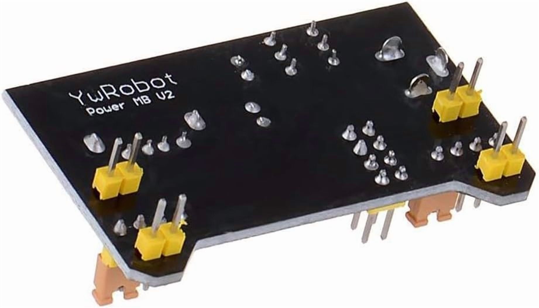 10-piece set 3.3/5 dual output power module - compatible with 102 prototype board, 6.5-12 & power supply, suitable for Raspberry Pi, electronic projects, breadboard circuits