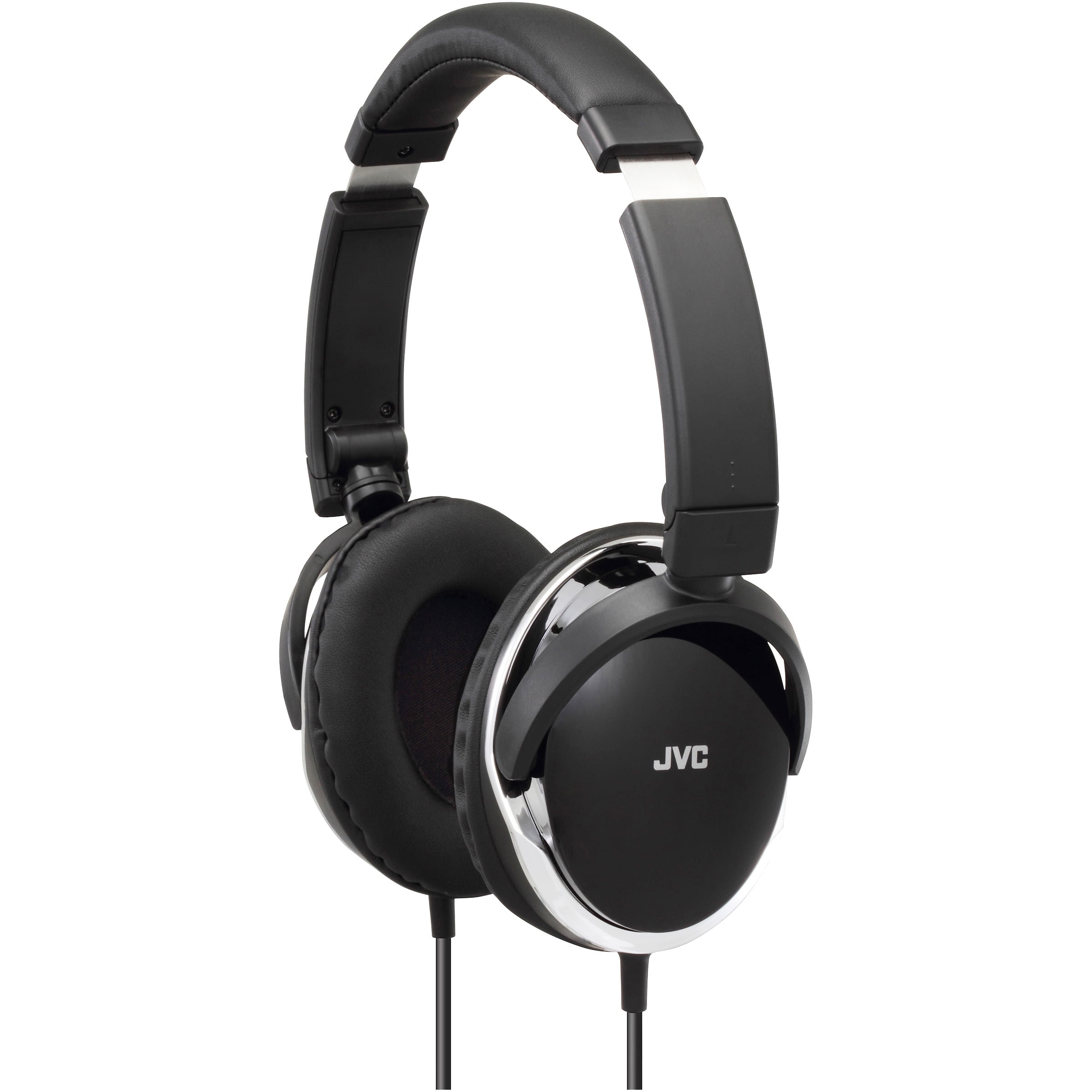 JVC OverEar Headphones, NoiseCanceling Black, HAS660B