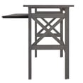 thumbnail image 6 of Winsome Wood Xander Foldable Desk, Oyster Gray, 6 of 13