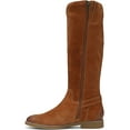 thumbnail image 3 of Vionic Women's Rochelle Tall Zip Boot Tan Suede Wide Calf 9W, 3 of 5