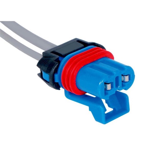 KarParts360 For Chevy Corvette 1992 1993 1994 Multi-Purpose Pigtail | Blue | Oval Shape | 342.9 Millimeters Wire Harness Length | Female Terminal | 2 Terminals