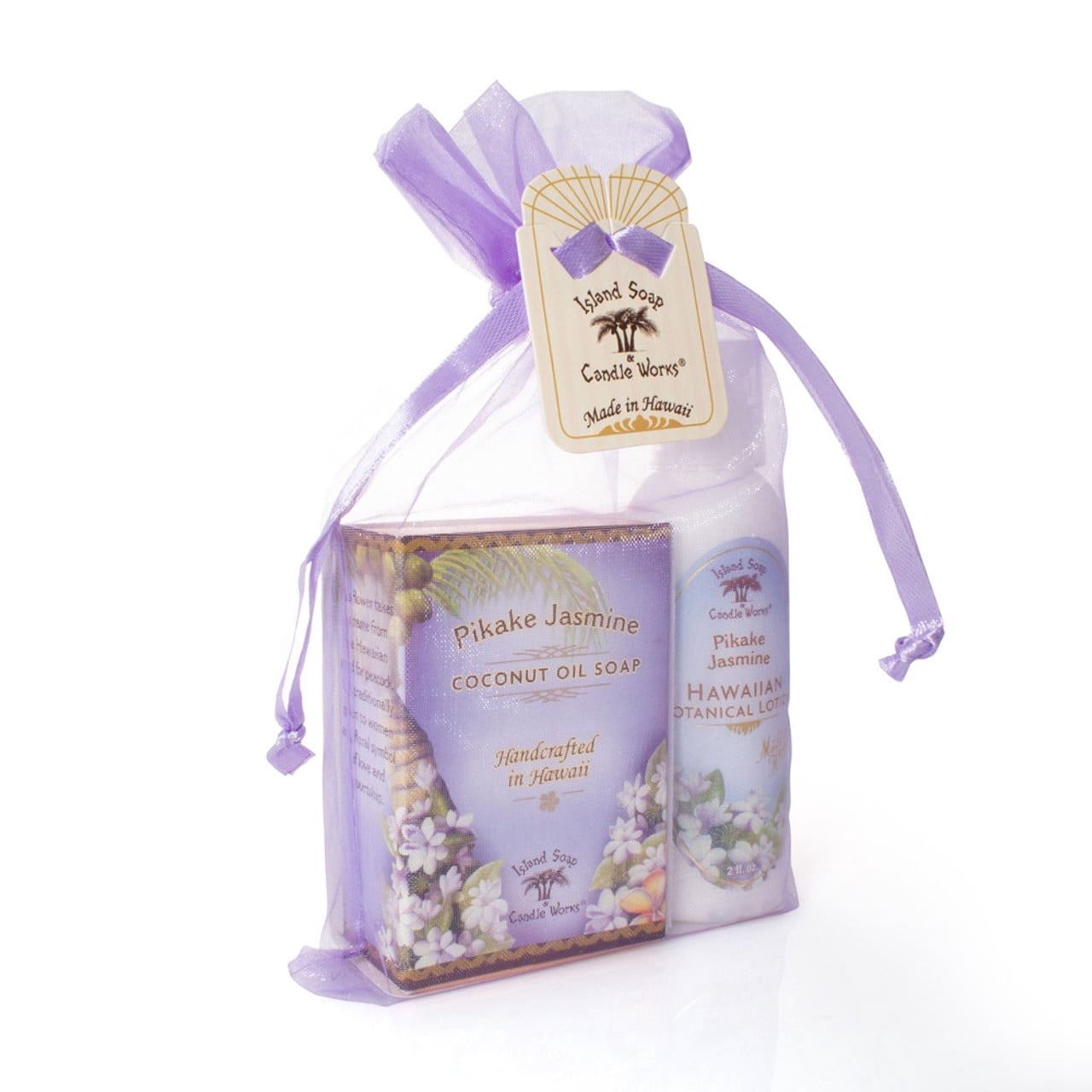 Pikake Jasmine Organza Gift Set