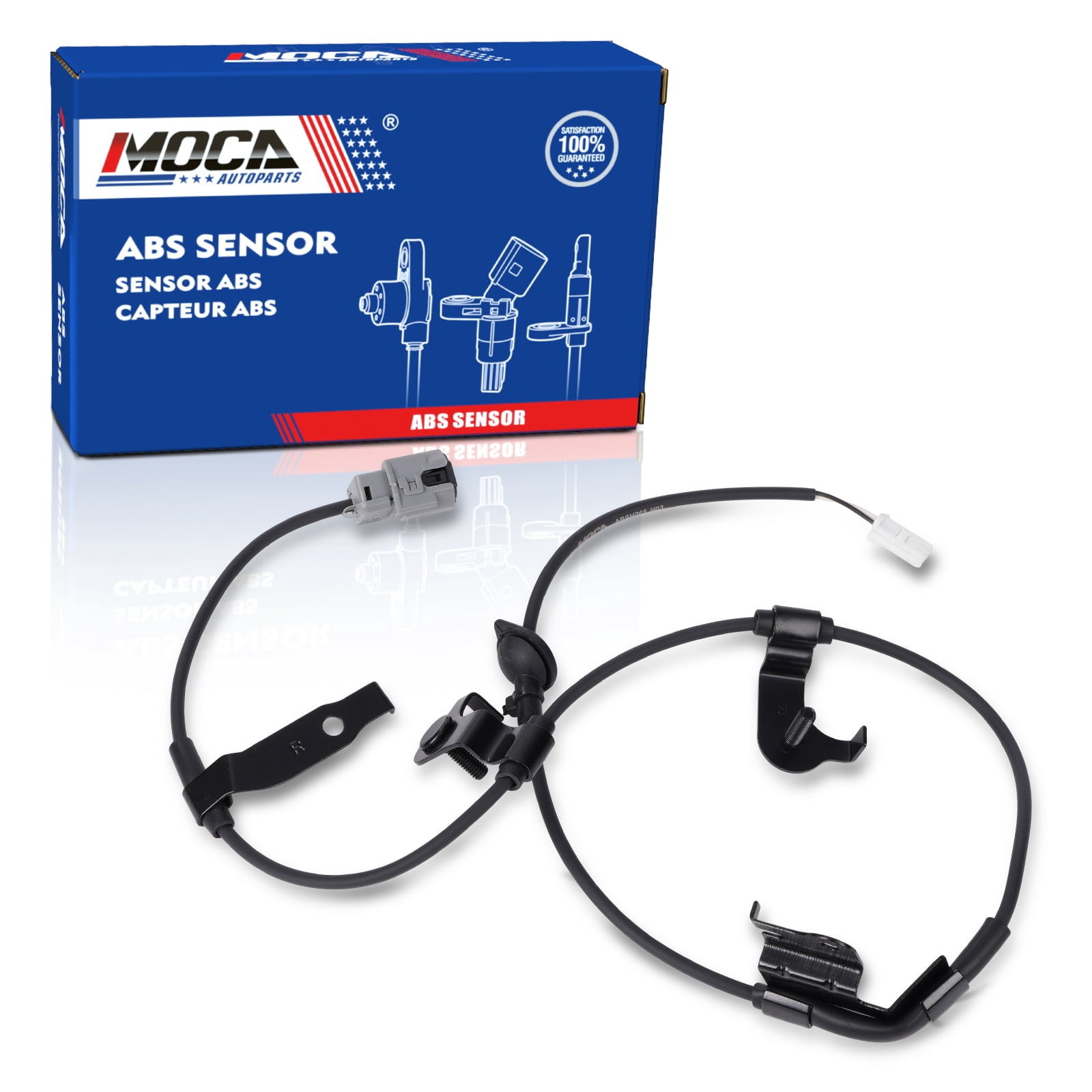 2pcs Front Left Right ABS Wheel Speed Sensor 89542-60050 89543