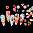thumbnail image 3 of Traje de joyería para decoración de uñas. Joyería de uñas de dibujos animados, conjunto de dulces tridimensionales diy, joyería de uñas de resina bonita de Navidad, 3 of 8
