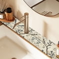 thumbnail image 2 of Yayeee Faucet Mat for Kitchen Sink 14.7" Diatomite Long Splash Guard Pad, Beige Birds, 2 of 7