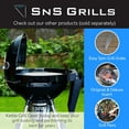 thumbnail image 6 of SnS Grills Slow ‘n Sear Kettle Grill Cover - Outdoor Charcoal BBQ Kettle Accessories, Fits  and Charbroil, Perfect for Smokey Mountain, Barbecue Smoker, and Round Table Burners, 6 of 6
