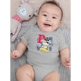 thumbnail image 2 of Cute Teddy Bear Pirate Captain Bodysuit Infant -Image by Shutterstock,  18 Months, 2 of 4