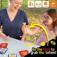thumbnail image 3 of Foxmind Games: Jungle Speed - Eco Edition - Match Cards & Grab The Totem First, Family Game Night Of Observation & Reflexes, Kids 7+, 2-10 Players, 3 of 8