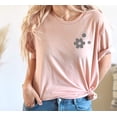 thumbnail image 2 of DAISY SMILEY HAPPY FACE Graphic Short sleeve T-Shirt, 2 of 10